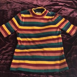 Madewell Stripped Top-Medium